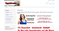 Desktop Screenshot of farben-teppiche.de